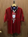 England Away Jersey 1998 with No. 7 David Beckham 