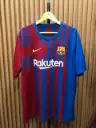 FC Barcelona Home Jersey 2021–2022 with No. 30 Gavi