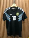 Argentina Away Jersey 2017–2018 with No. 10 Lionel Messi