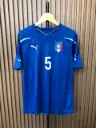 Italy Home Jersey 2010 with No. 5 Fabio Cannavaro