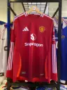 Manchester United Home 2024/25 Player Issue LS