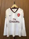 Arsenal Away 2007–2008 (Long Sleeve, Player Issue) with No. 4 Cesc Fàbregas 