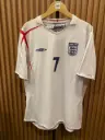 England Home 2006/07 - #7 David Beckham