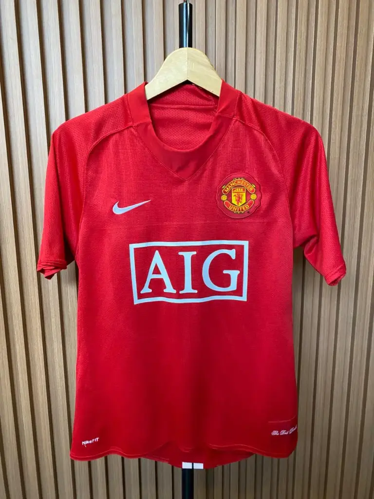 MANCHESTER UNITED HOME 2007/08 - #7 CRISTIANO RONALDO
