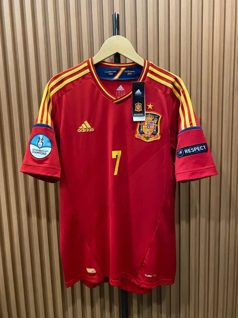 SPAIN HOME 2012/13 BNWT - #7 DAVID VILLA