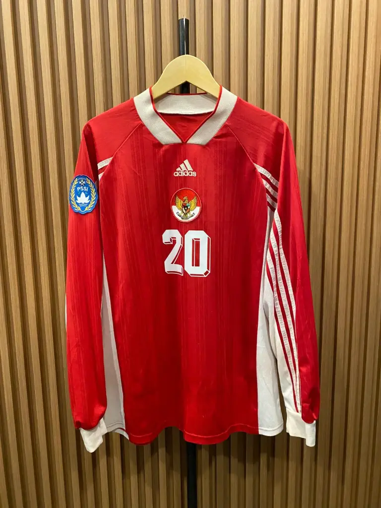 INDONESIA HOME 1999/2000 PRE ASIA CUP LS - #20 BAMBANG PAMUNGKAS