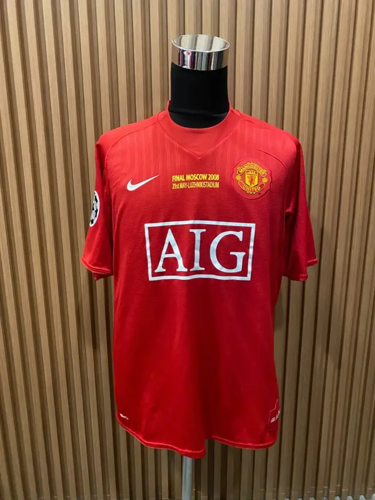 Manchester United Home Jersey — Champions League Final 2008 #7 Cristiano Ronaldo