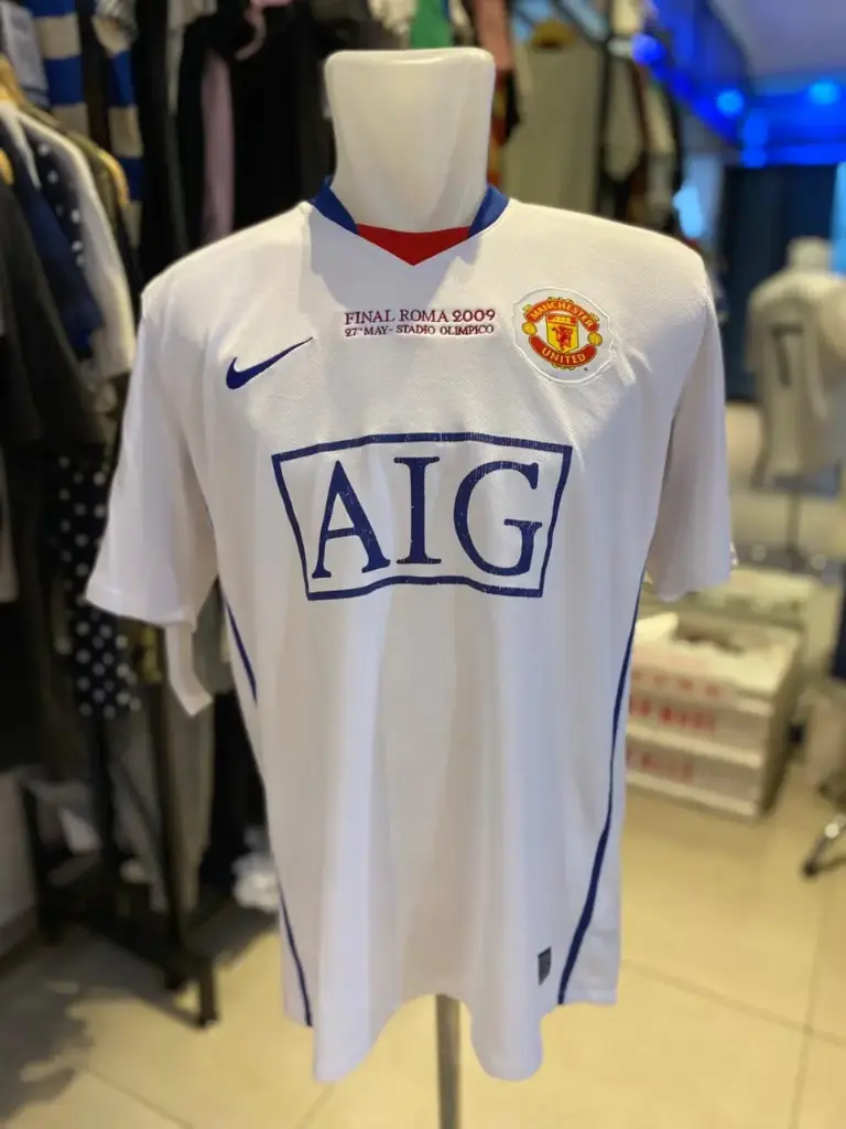 Manchester United Away 2008/09 #7 Cristiano Ronaldo UCL Final