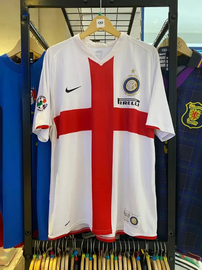 Inter Milan Away Centenary 2007/2008 - Adriano