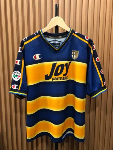 Parma Home Jersey 2001–2002 with No. 17 Fabio Cannavaro 