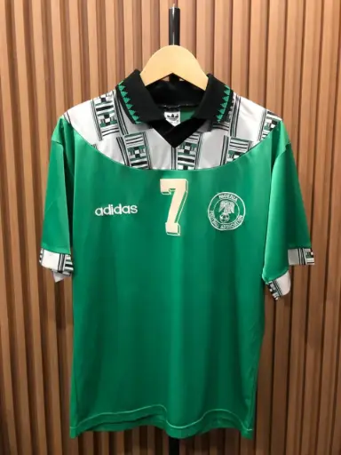 Nigeria Home Jersey 1994–1995 with No. 7 Finidi George