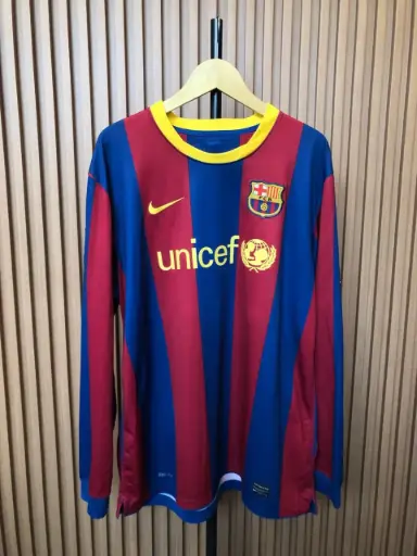 BARCELONA HOME 2010/2011 L.MESSI LONGSLEEVE