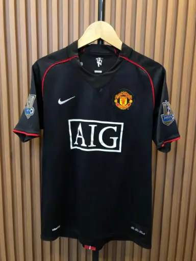 Manchester United Away 2007–2008 with No. 7 Cristiano Ronaldo