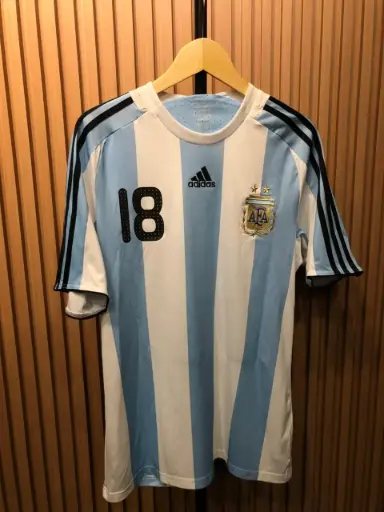 Argentina Home 2008/09 - #18 Lionel MESSI