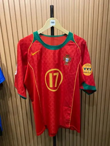 Portugal Home Euro 2004 - #7 Cristiano Ronaldo 