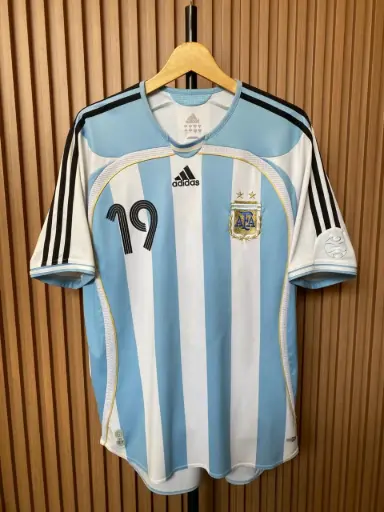 ARGENTINA HOME 2006/07 - #19 LIONEL MESSI