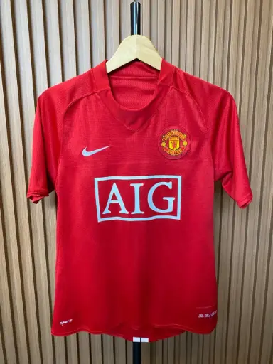 MANCHESTER UNITED HOME 2007/08 - #7 CRISTIANO RONALDO