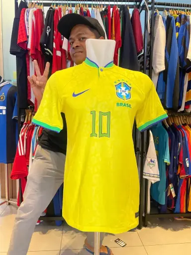 Brazil Home 2022 - #10 Neymar Jr