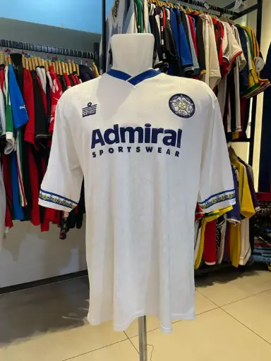 Leeds United 1992/1993 Repro Home - #7 Eric Cantona