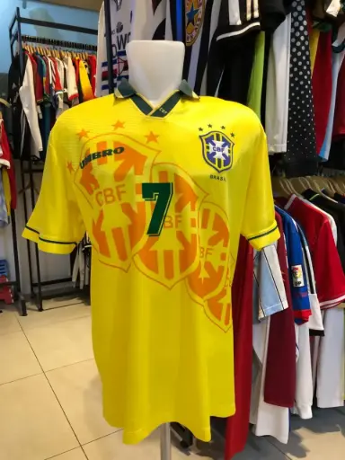 Brazil Home 95/96 - Bebeto #7